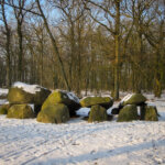 Hunebed winter Drenthe